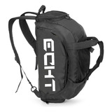 Maleta Deportiva Gym Viaje Mochila Super Calidad Echt Bk Color Negro Con Blanco