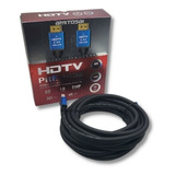 Cable Hdmi 10 Metros Mallado Fichas Metalicas Amitosai Mtsf8