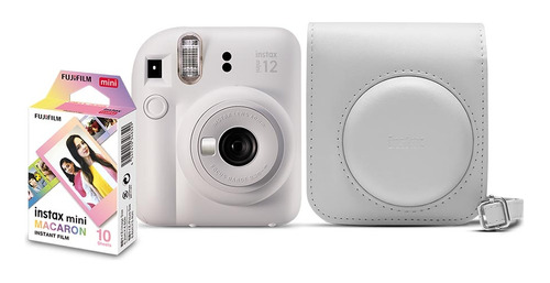 Kit Câmera Instantânea Fujifilm Instax Mini 12 Branco