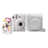 Kit Câmera Instantânea Fujifilm Instax Mini 12 Branco