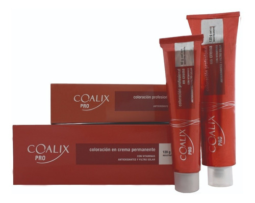 Tintura Profesional Coloración Crema Coalix Propomo60gr 