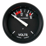 Voltímetro 12 Volt Negro - Orlan Rober Linea Classic 52mm