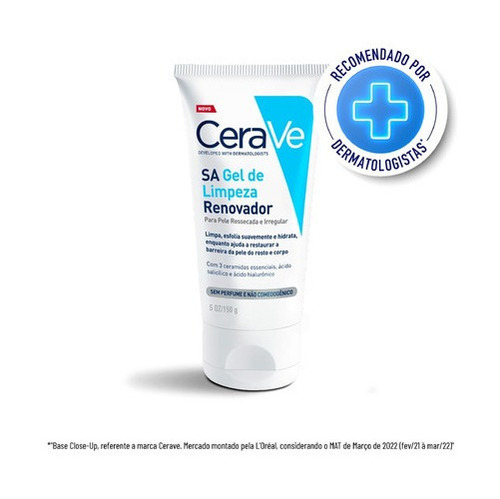 Sa Gel De Limpeza Facial Renovador 150g Dia/noite Todo Tipo De Pele Cerave