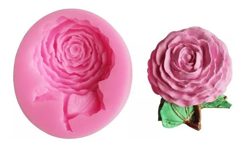 Molde Silicona Rosa Flor