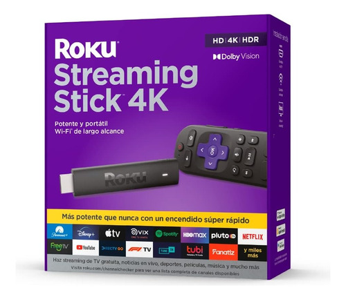 ..:: Roku Streaming Stick 4k ::.. Version Latam 3820