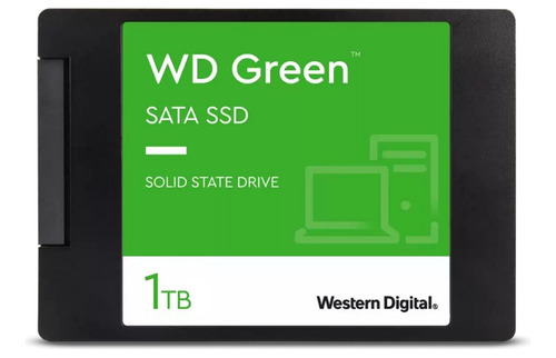 Ssd Western Digital Wd Green Wds100t3g0a 1tb Verde