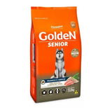 Ração P/cachorro Sênior Frango E Arroz 15kg Golden