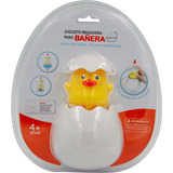 Juguete Para Bañera Regadera Lanza Agua Pollo Amarillo