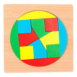 Puzzle Tridimensional De Forma Geométrica X R70 Para Niños Y