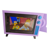 Tv De Los Simpson Porta Celular Impresión 3d