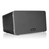 Parlante Wi-fi Sonos  Play 3 - Negro + Bridge Sonos - Blanco