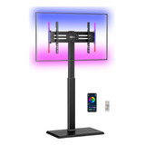 Soporte De Tv De Suelo Con Luces Led Para Pantalla Plana