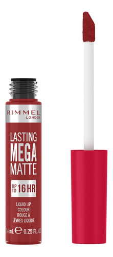 Rimmel Labial Líquido Lasting Mega Matte 500 Fire Starter