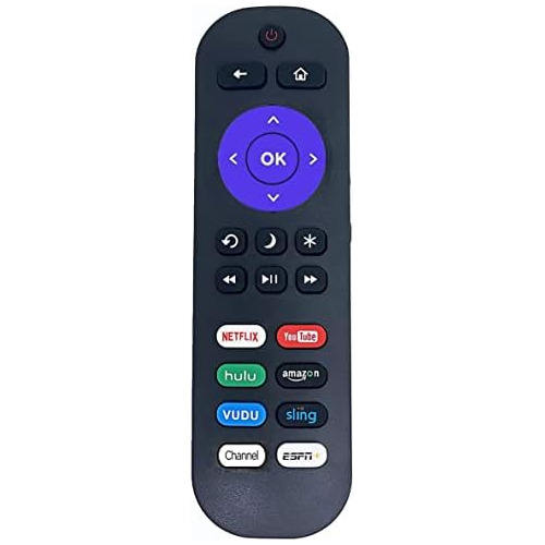 Control Remoto De Reemplazo Tv, Compatible Tcl/onn/elem...