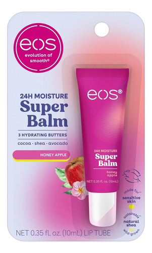 Eos Balsamo Labial Super Balm Honey Apple 24h Moisture 10ml 