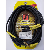 Cable  De 2 Plug 6.3 A 1 Plug 6.3  De 4.50 Metros Solcor