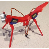 Robot Mantis Robótica Arduino 2 Servos. Autónomo