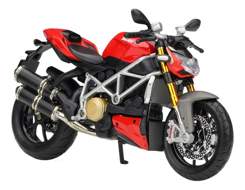 Modelo De Simulación De Moto Ducati Streetfighter S 1:12 [u]