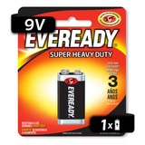 Pila Eveready Carbon Zinc 9v Cuadrada