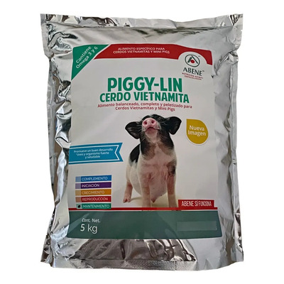 Abene Piggy Lin Alimento Cerdo Vietnamita Mantenimiento 5 Kg | Meses sin interés