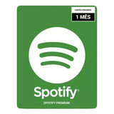 Spotify Premium - 1 Mês - Gift Card- Envio Imediato
