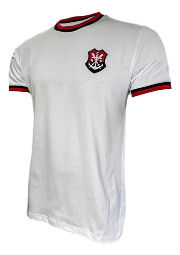 Camisa Flamengo Retrô 1895 Branca Oficial