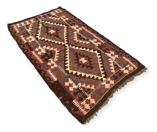 Tapete Persa Kilim Afgano 1.64m X 91cm