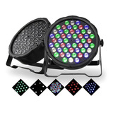 Foco Parled De 54 Led+entrada Dmx , Rgb Reflector Rgb