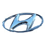 Emblema Logo Hyundai Mide 9.5 X 4.7 Cms  Hyundai Veracruz