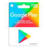 Google Play Store 20 Usd Gift Card