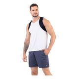 Regata Masculina Dry Fit Praia Verão Treino Musculação