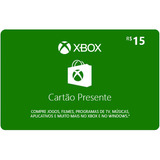 Cartão Xbox One R$ 15 Reais Brasil Microsoft Xbox Series 