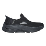Tenis Skechers Mujer Max Cushioning Af Fluidity Moda Negro