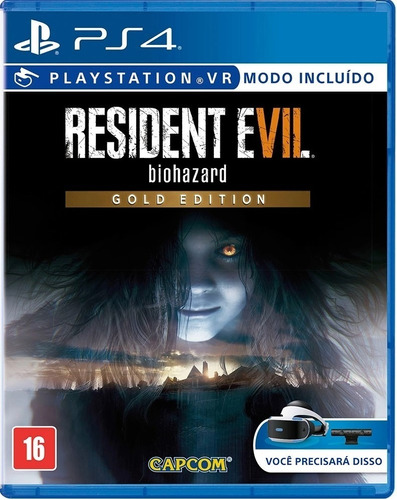 Resident Evil 7: Biohazard (gold Edition) - Ps 4 - Novo!