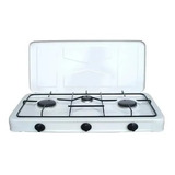 Cocina Cocinilla Gas Encimera 3 Platos Tapa Camping Xl Pro