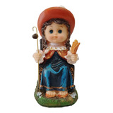 Linda Figura Santo Niño De Atocha 15cm En Fina Resina 