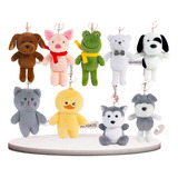 10pcs Animal Llavero De Peluche Bolso Encanto