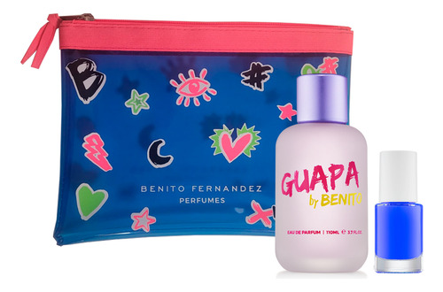 Perfume Mujer Benito Fernandez Guapa Edp 110ml + Esmalte Set