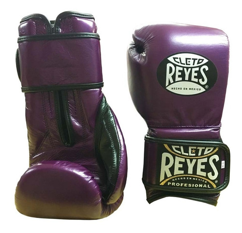 Guantes Cleto Reyes Uva Con Cierre De Contacto 16 Oz.