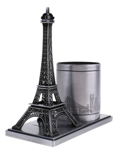 Porta-lápis Com Modelo Torre Eiffel Da France Decor Para