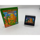 Sega Game Gear Wonder Boy + Caixa Repro