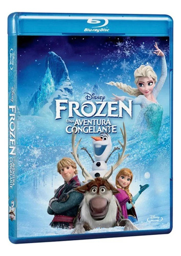 Frozen Uma Aventura Congelante Bluray Original Lacrado