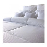 Plumón Edredon Blanco De Lujo 5pz Cama Doble 140 Premium ¡