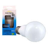 Lâmpada Led Bulbo Baixa Tensão 9w 12v 6500k - Iluctron