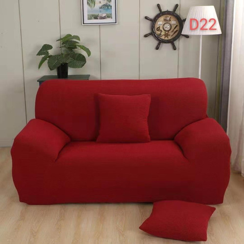 Funda Cubre Sillón De 4 Cuerpos De Tela Elásticada Cuadrille