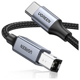 Ugreen Cable De Impresora Usb B A Usb C De 6 Pies, Cable De