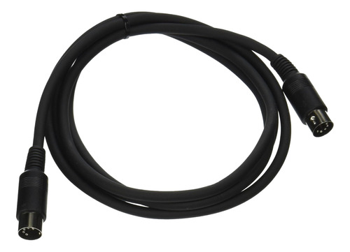 Cable Midi Hog (6 Pies) 6 Pies, Negro (pmid06)