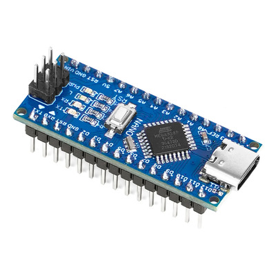 Placa Nano V3 Compatible Arduino Ch340 Tipo C Pines Soldados | MercadoLibre