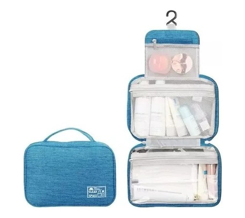 Neceser Impermeable Maquillaje Skincare Viaje Organizador 