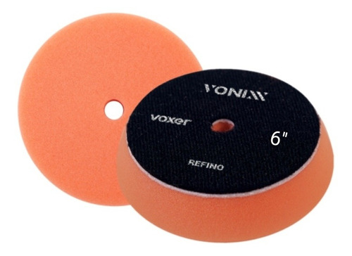 Boina De Espuma Laranja Vonixx Refino 6'' Para Polimento